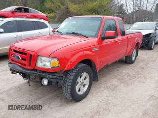 2006 Ford Ranger XLT with VIN 1FTZR45E36PA44938, listed as a IAAI auction lot 41911767 with 1,100,000 mi miles. Bid and sale history available at carsss.com. Image 2.