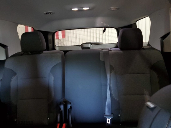 2021 Chevrolet Traverse LS with VIN 1GNERFKWXMJ263118, listed as a Copart auction lot 49945675 with 55,716 mi miles and Salvage Title. Bid and sale history available at carsss.com. Image 10.