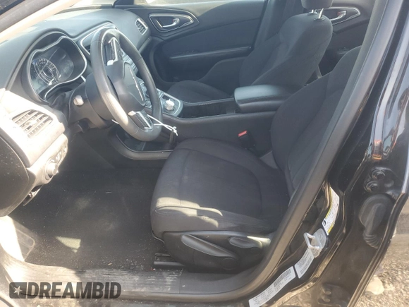 2015 Chrysler 200 Limited with VIN 1C3CCCAB0FN554029, listed as a Copart auction lot 50802925 with 187,435 mi miles and Salvage Title. Bid and sale history available at DreamBid. Image 7.