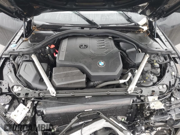 2023 BMW 4 Series 430i xDrive with VIN WBA43AT09PCL18313, listed as a Copart auction lot 45157215 with 20,055 mi miles and Salvage Title. Bid and sale history available at DreamBid. Image 11.