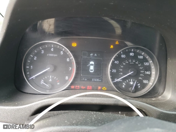 2018 Hyundai Elantra SEL with VIN 5NPD84LF9JH258068, listed as a Copart auction lot 48459385 with 61,435 mi miles and Salvage Title. Bid and sale history available at carsss.com. Image 9.