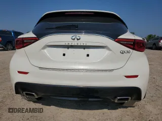 2018 Infiniti QX30 ESSENTIAL with VIN SJKCH5CP0JA003209, listed as a Copart auction lot 66005624 with 25,510 mi miles and Salvage Title. Bid and sale history available at carsss.com. Image 6.