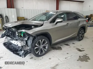 2020 Lexus RX 350L z VIN JTJHZKFA5L2021713, wystawiony jako Copart lot #53957415 z przebiegiem 62 207 mil mil oraz Szkoda całkowita • Salvage title. Historia ofert i sprzedaży dostępna na DreamBid. Obrazek 1.