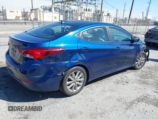 2016 Hyundai Elantra SE with VIN 5NPDH4AE2GH745258, listed as a IAAI auction lot 41818963 with 82,579 mi miles. Bid and sale history available at carsss.com. Image 4.
