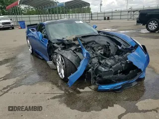 2014 Chevrolet Corvette Z51 2LT with VIN 1G1YJ2D70E5104588, listed as a Copart auction lot 53087515 with Not provided miles and Salvage title. Bid and sale history available at DreamBid. Image 13.