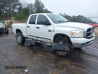 2007 Dodge Ram 2500 SLT with VIN 1D7KS28C67J525121, listed as a IAAI auction lot 41591016 with 224,865 mi miles. Bid and sale history available at carsss.com. Image 1.