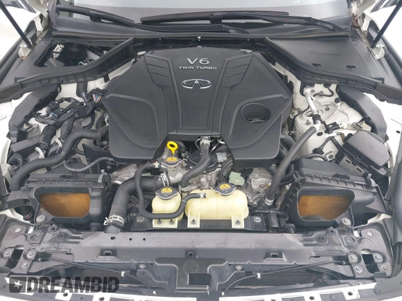 2019 Infiniti Q50 3.0t LUXE with VIN JN1EV7AR7KM590502, listed as a IAAI auction lot 40204876 with 42,788 mi miles. Bid and sale history available at carsss.com. Image 10.