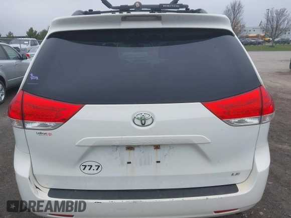 2012 Toyota Sienna LE AAS with VIN 5TDKK3DC0CS232950, listed as a IAAI auction lot 41988953 with 315,165 mi miles. Bid and sale history available at carsss.com. Image 16.