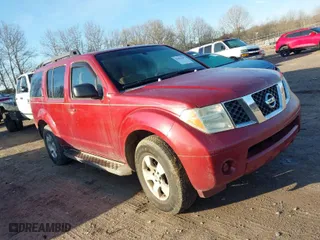 2006 Nissan Pathfinder SE with VIN 5N1AR18U26C663659, listed as a IAAI auction lot 41494195 with 1 mi miles. Bid and sale history available at carsss.com. Image 1.