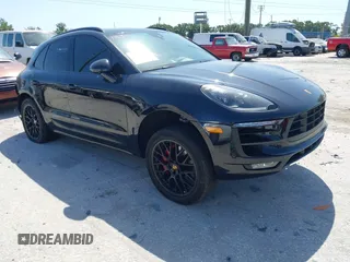 2017 Porsche Macan GTS with VIN WP1AG2A56HLB54856, listed as a IAAI auction lot 42127014 with 100,021 mi miles. Bid and sale history available at carsss.com. Image 1.