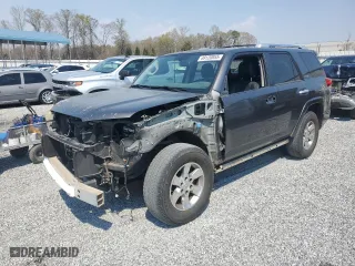 2011 Toyota 4Runner SR5 with VIN JTEZU5JR8B5024473, listed as a Copart auction lot 49120855 with 157,972 mi miles and Salvage Title. Bid and sale history available at carsss.com. Image 1.
