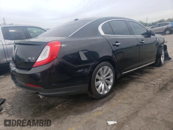 2013 Lincoln MKS with VIN 1LNHL9DK2DG615474, listed as a Copart auction lot 72992954 with 267,975 mi miles and Salvage Title. Bid and sale history available at carsss.com. Image 3.