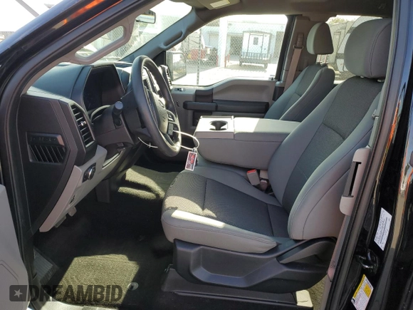 2019 Ford F-150 XL with VIN 1FTEX1CP9KKC99107, listed as a Copart auction lot 52387135 with 36,450 mi miles and Salvage title. Bid and sale history available at DreamBid. Image 7.