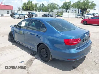 2015 Volkswagen Jetta S with VIN 3VW2K7AJ4FM269012, listed as a IAAI auction lot 42492141 with 85,651 mi miles and . Bid and sale history available at DreamBid. Image 3.