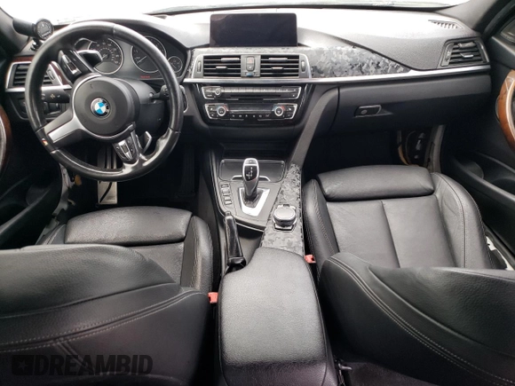 2017 BMW 3 Series 340i with VIN WBA8B3G54HNU35051, listed as a Copart auction lot 72220244 with Not Provided miles and Salvage Title. Bid and sale history available at DreamBid. Image 8.