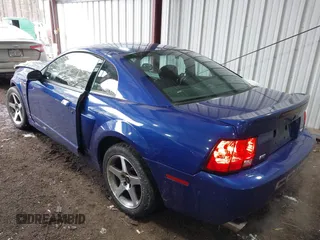 2003 Ford Mustang SVT Cobra with VIN 1FAFP48Y63F406945, listed as a IAAI auction lot 41395018 with 94,459 mi miles. Bid and sale history available at carsss.com. Image 3.