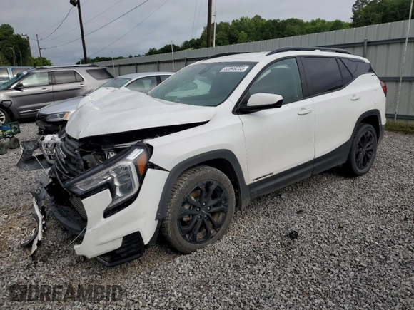 2022 GMC Terrain SLE with VIN 3GKALMEV9NL179404, listed as a Copart auction lot 55949255 with 63,840 mi miles and Salvage title. Bid and sale history available at DreamBid. Image 1.