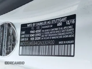 2016 Mercedes-Benz CLA 250 z VIN WDDSJ4EB4GN330900, wystawiony jako IAAI lot #42342783 z przebiegiem 76 342 mil mil oraz . Historia ofert i sprzedaży dostępna na DreamBid. Obrazek 9.