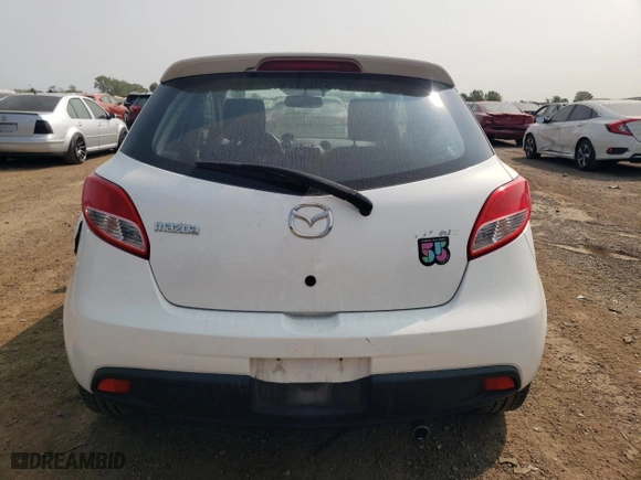 2011 Mazda Mazda2 Sport with VIN JM1DE1HY5B0130801, listed as a Copart auction lot 70576514 with 137,075 mi miles and Salvage Title. Bid and sale history available at carsss.com. Image 6.