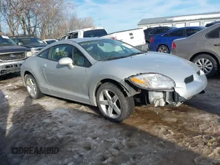 2007 Mitsubishi Eclipse GS with VIN 4A3AK24F87E058473, listed as a IAAI auction lot 41369025 with 199,732 mi miles. Bid and sale history available at carsss.com. Image 1.
