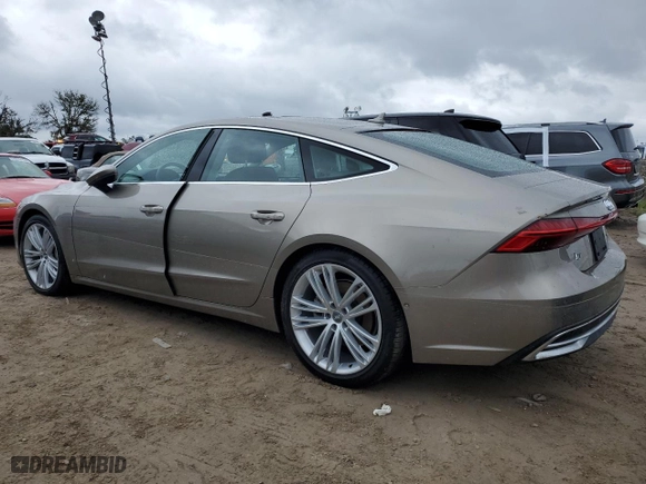 2019 Audi A7 Prestige with VIN WAUS2AF25KN084997, listed as a Copart auction lot 74468624 with 0 mi miles and Non Repairable. Bid and sale history available at carsss.com. Image 2.