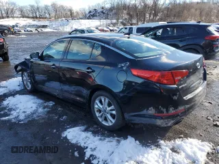 2011 Kia Optima EX with VIN KNAGN4A66B5157495, listed as a Copart auction lot 43417765 with 133,770 mi miles and Salvage Title. Bid and sale history available at carsss.com. Image 2.