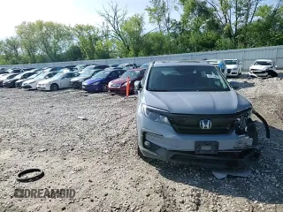 2022 Honda Pilot Special Edition with VIN 5FNYF6H29NB069918, listed as a Copart auction lot 58819655 with 39,845 mi miles and Salvage title. Bid and sale history available at DreamBid. Image 14.