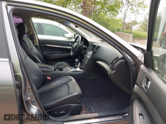 2012 Infiniti G25 x z VIN JN1DV6AR1CM731376, wystawiony jako IAAI lot #42388315 z przebiegiem 165 225 mil mil oraz . Historia ofert i sprzedaży dostępna na DreamBid. Obrazek 5.