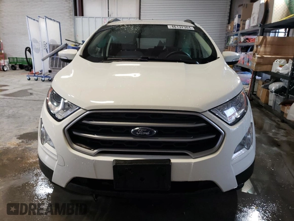 2019 Ford EcoSport SE with VIN MAJ3S2GE5KC254041, listed as a Copart auction lot 46132304 with 9,192 mi miles and Salvage Title. Bid and sale history available at DreamBid. Image 5.