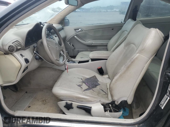 2002 Mercedes-Benz C 230/260/280/320 with VIN WDBRN47J62A348203, listed as a Copart auction lot 54551994 with 196,997 mi miles and Salvage Title. Bid and sale history available at DreamBid. Image 7.