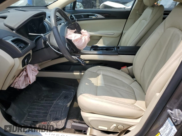 2014 Lincoln MKZ with VIN 3LN6L2GK9ER827759, listed as a Copart auction lot 59083215 with 213,574 mi miles and Clean title. Bid and sale history available at DreamBid. Image 7.