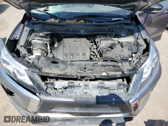 2019 Mitsubishi Eclipse Cross LE with VIN JA4AT4AA8KZ002680, listed as a Copart auction lot 68552234 with 113,551 mi miles and Salvage title. Bid and sale history available at DreamBid. Image 12.