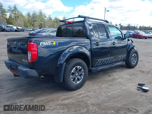 2017 Nissan Frontier SV with VIN 1N6AD0EV8HN768334, listed as a IAAI auction lot 41866039 with 84,842 mi miles and . Bid and sale history available at DreamBid. Image 4.