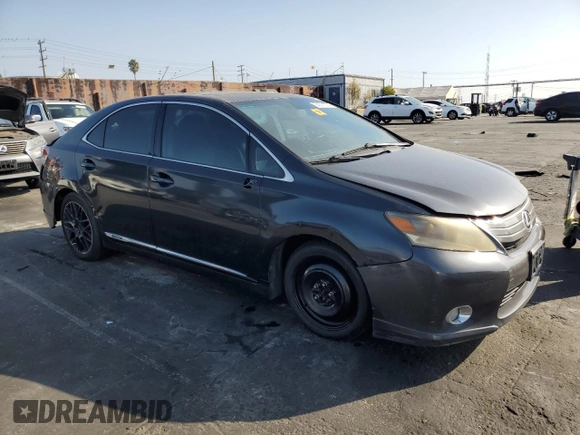 2010 Lexus HS with VIN JTHBB1BA7A2001522, listed as a Copart auction lot 74371974 with 225,215 mi miles and Clean Title. Bid and sale history available at carsss.com. Image 4.