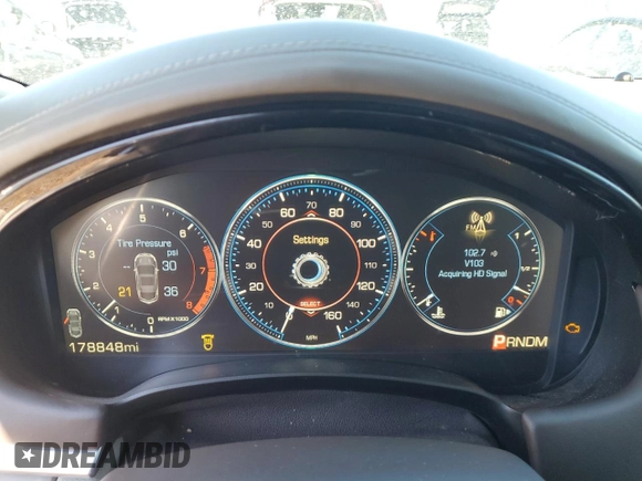 2013 Cadillac XTS Platinum z VIN 2G61V5S33D9235209, wystawiony jako Copart lot #46158375 z przebiegiem 178 848 mil mil oraz Szkody całkowita. Historia ofert i sprzedaży dostępna na DreamBid. Obrazek 9.