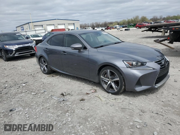 2017 Lexus IS 300 with VIN JTHCM1D2XH5019056, listed as a Copart auction lot 50429755 with 100,513 mi miles and Salvage title. Bid and sale history available at DreamBid. Image 4.