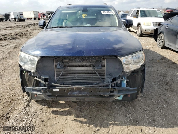 2013 Dodge Durango Crew with VIN 1C4SDHDT3DC697734, listed as a Copart auction lot 43588155 with 150,720 mi miles and Salvage Title. Bid and sale history available at carsss.com. Image 5.