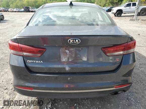 2018 Kia Optima LX with VIN 5XXGT4L33JG231140, listed as a Copart auction lot 55649125 with 110,102 mi miles and Clean Title. Bid and sale history available at carsss.com. Image 6.