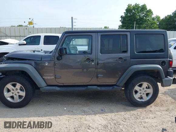 2016 Jeep Wrangler Unlimited Sport с VIN 1C4HJWDG7GL219976, выставлен на аукционе IAAI как лот 42417054 с пробегом 141 167 миль миль и . История ставок и продаж доступна на DreamBid. Изображение 14.