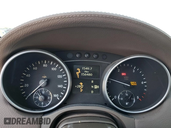 2008 Mercedes-Benz GL-Class 3.0L CDI with VIN 4JGBF22E08A424176, listed as a Copart auction lot 43286605 with 156,480 mi miles and Salvage Title. Bid and sale history available at carsss.com. Image 9.