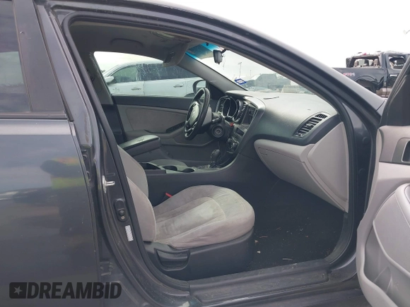 2011 Kia Optima LX with VIN KNAGM4A72B5057583, listed as a IAAI auction lot 41649320 with 207,898 mi miles and . Bid and sale history available at DreamBid. Image 5.