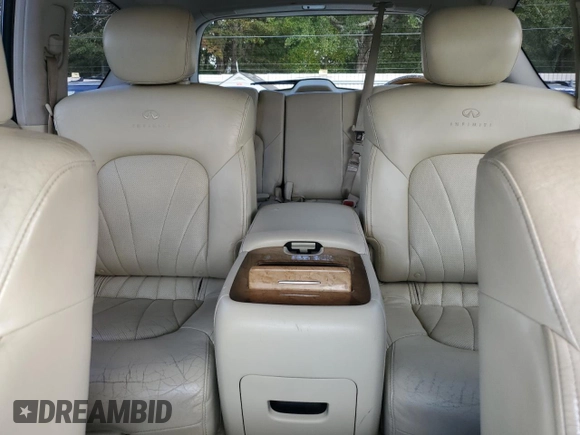 2011 Infiniti QX56 7-passenger with VIN JN8AZ2NE2B9000336, listed as a Copart auction lot 78313144 with 188,676 mi miles and Salvage Title. Bid and sale history available at carsss.com. Image 10.