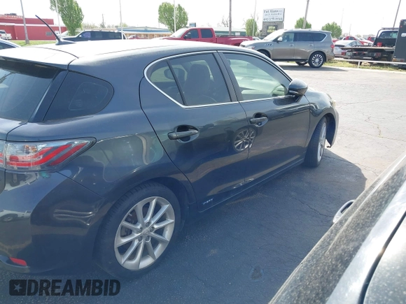 2011 Lexus CT 200h with VIN JTHKD5BH5B2030971, listed as a IAAI auction lot 41906370 with 162,169 mi miles and . Bid and sale history available at DreamBid. Image 4.