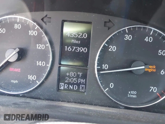 2006 Mercedes-Benz C 280 Luxury with VIN WDBRF92H66F783990, listed as a IAAI auction lot 42189785 with 167,390 mi miles and . Bid and sale history available at DreamBid. Image 7.