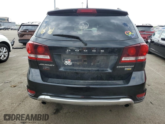 2017 Dodge Journey Crossroad Plus с VIN 3C4PDCGG8HT594570, выставлен на аукционе Copart как лот 55916325 с пробегом 133 162 миль миль и Списание • Salvage title. История ставок и продаж доступна на DreamBid. Изображение 6.