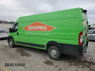 2023 Ram ProMaster Cargo with VIN 3C6MRVJG4PE507234, listed as a Copart auction lot 44520365 with Not Provided miles and Salvage Title. Bid and sale history available at DreamBid. Image 2.