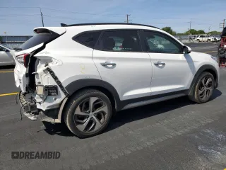 2017 Hyundai Tucson Limited z VIN KM8J3CA24HU351457, wystawiony jako Copart lot #58351205 z przebiegiem 103 299 mil mil oraz Szkoda całkowita • Salvage title. Historia ofert i sprzedaży dostępna na DreamBid. Obrazek 3.
