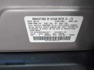 2010 Infiniti EX Journey z VIN JN1AJ0HP2AM703177, wystawiony jako IAAI lot #41892114 z przebiegiem 156 997 mil mil oraz . Historia ofert i sprzedaży dostępna na DreamBid. Obrazek 9.