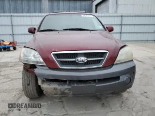 2006 Kia Sorento LX with VIN KNDJD733165550228, listed as a Copart auction lot 87581895 with 189,561 mi miles and Salvage Title. Bid and sale history available at DreamBid. Image 5.