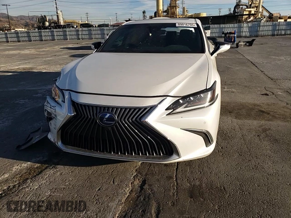 2021 Lexus ES 300h Luxury with VIN 58AEA1C11MU012688, listed as a Copart auction lot 89016795 with 123,574 mi miles and Salvage title. Bid and sale history available at DreamBid. Image 10.